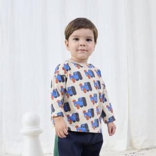 <img class='new_mark_img1' src='https://img.shop-pro.jp/img/new/icons14.gif' style='border:none;display:inline;margin:0px;padding:0px;width:auto;' />BABY Doggy Mate all over T-shirtBOBO CHOSES
