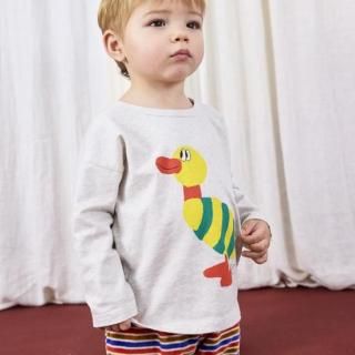 <img class='new_mark_img1' src='https://img.shop-pro.jp/img/new/icons14.gif' style='border:none;display:inline;margin:0px;padding:0px;width:auto;' />BABY Striped Duck T-shirtBOBO CHOSES
