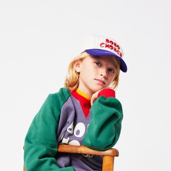 BOBO CHOSES デニムキャップ 54cm bobo choses デニムキャップ 2-6y BC