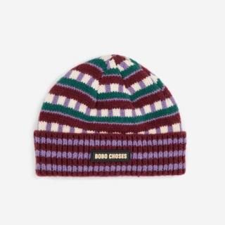 BABY Bobo Choses jacquard beanieBOBO CHOSES