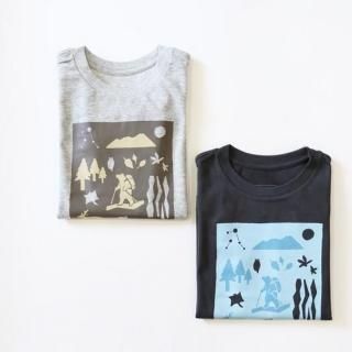 KIDS L/S Shiretoko Toko Tee 130-140cmTHE NORTH FACE