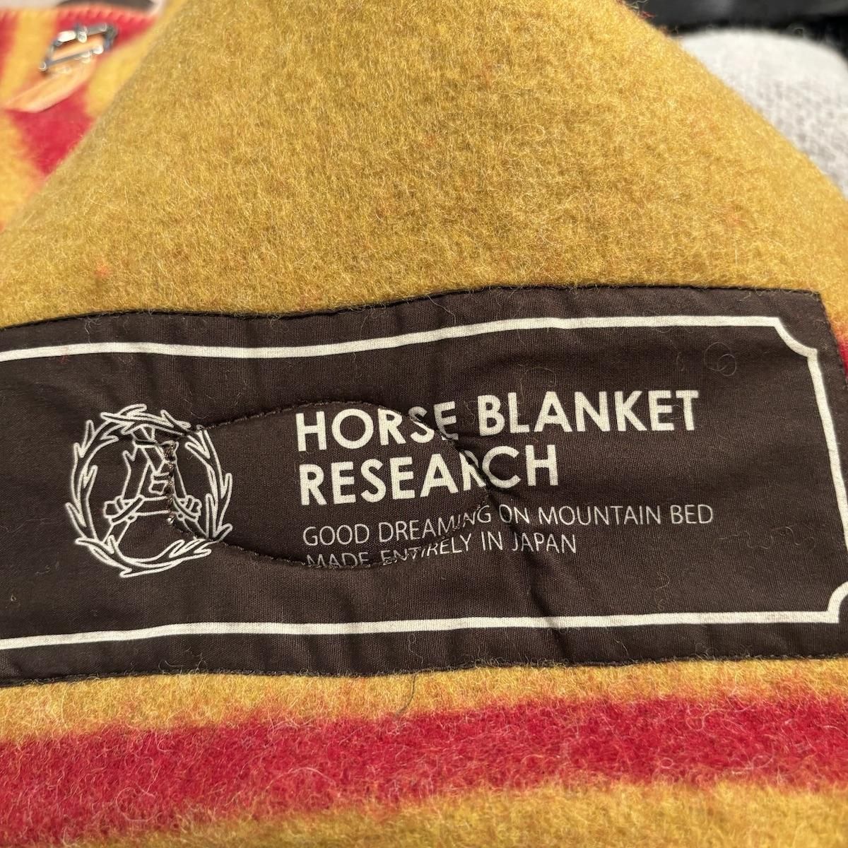 Horse Blanket Research ホースブランケット1/2 Mountain Horse Blanket Research ホースブランケット1/2 Mountain