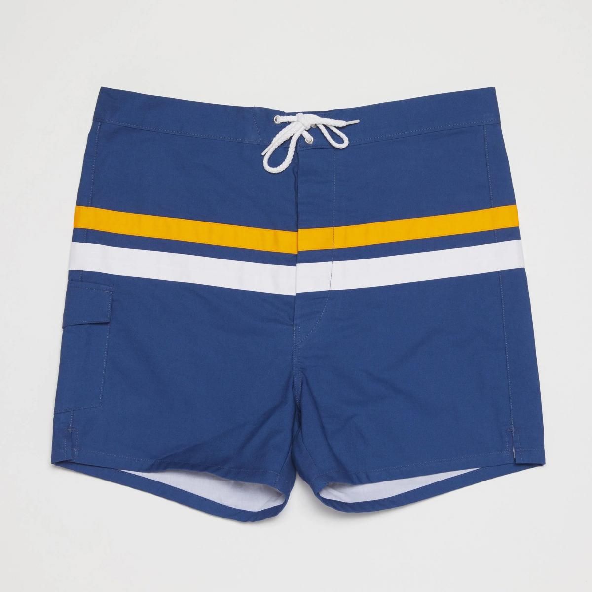 Yellow Rat Dual Stripes Trunks - 2DOORS ONLINE