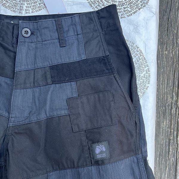 Mountain Research “Patched Shorts” BLACK L マウンテン