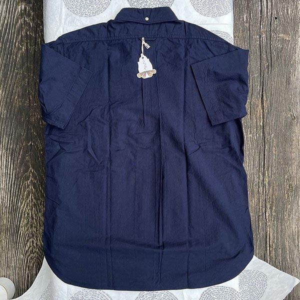 Mountain Research “B.D. S/S” WHITE,NAVY L,XL マウンテン Mountain Research “B.D. S/S” WHITE,NAVY L,XL マウンテン