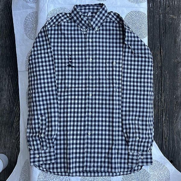 Mountain Research “Animal Shirt” CHECK L マウンテンリサーチ