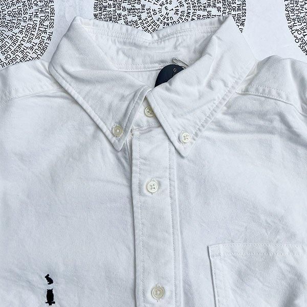 Mountain Research “B.D. Pullover” WHITE M,XL マウンテンリサーチ B.D. プルオーバーシャツ - 2DOORS ONLINE Mountain Research “B.D. Pullover” WHITE M,XL マウンテンリサーチ B.D. プルオーバーシャツ - 2DOORS ONLINE