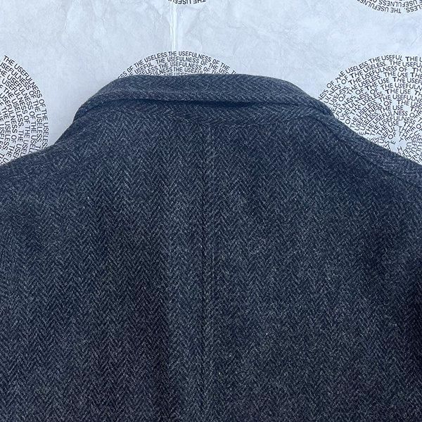 美品　SASSAFRAS　ササフラス　Sprayer Shirt　ヘリンボーン SASSAFRAS Sprayer Shirt （ヘリンボーン）
