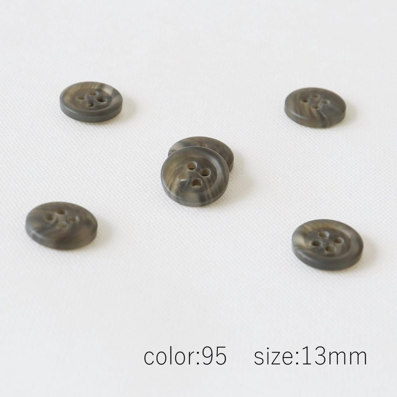 水牛調ボタン AH-1 13～30mm - 「ボタンのTSUKASA」ボタン通販の