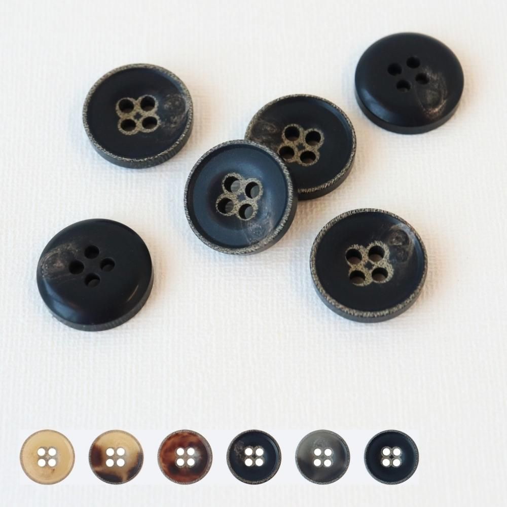 水牛調ボタン FBDH-1 13~30mm - 「ボタンのTSUKASA」ボタン通販の公式オンラインショップ 水牛調ボタン FBDH-1 13~30mm - 「ボタンのTSUKASA」ボタン通販の公式オンラインショップ