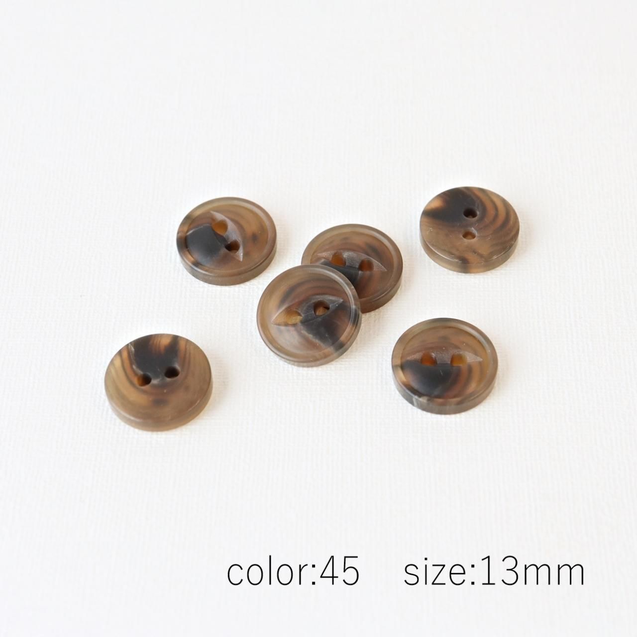 水牛調ボタン AH-7 13~23mm - 「ボタンのTSUKASA」ボタン通販の 水牛調ボタン AH-7 13~23mm - 「ボタンのTSUKASA」ボタン通販の