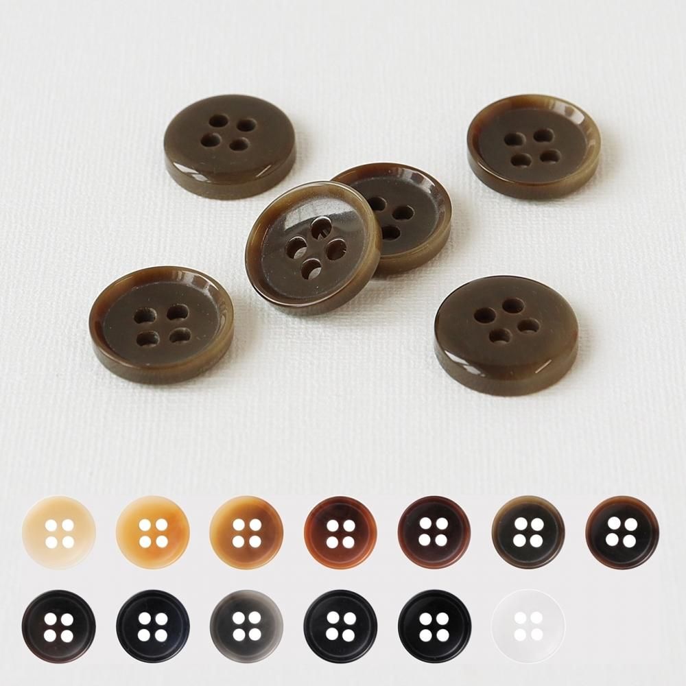ユアたん 貝調ボタン E-272 10～13mm - 「ボタンのTSUKASA」ボタン通販の