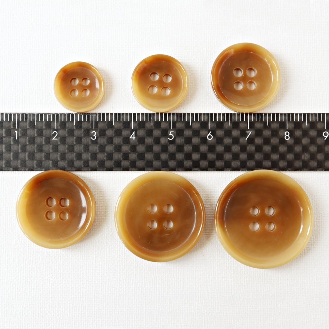 ナット調ボタン ANT-3 13～25mm - 「ボタンのTSUKASA」ボタン