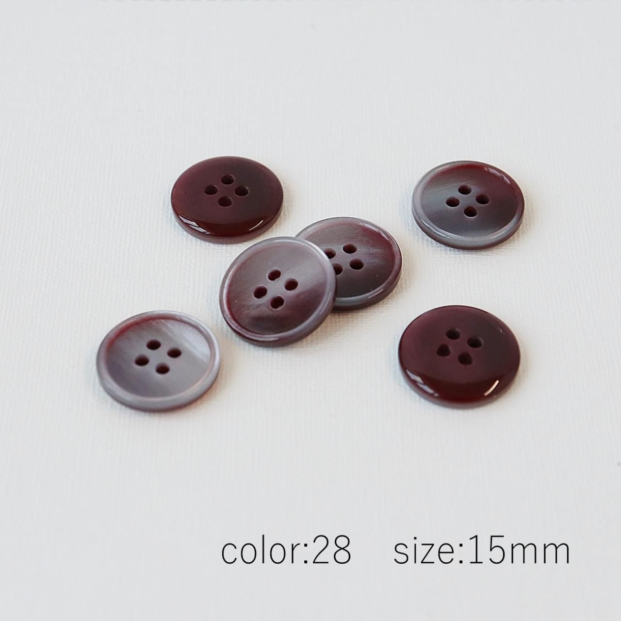 貝調シリーズ BZ-174 9～13mm - 「ボタンのTSUKASA」ボタン通販