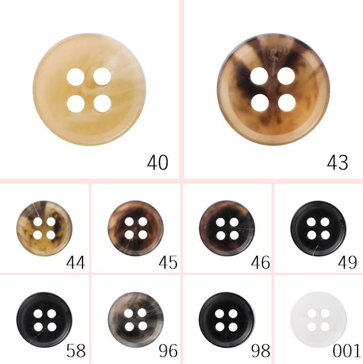 水牛調ボタン GH-2 15・20mm - 「ボタンのTSUKASA」ボタン通販の公式