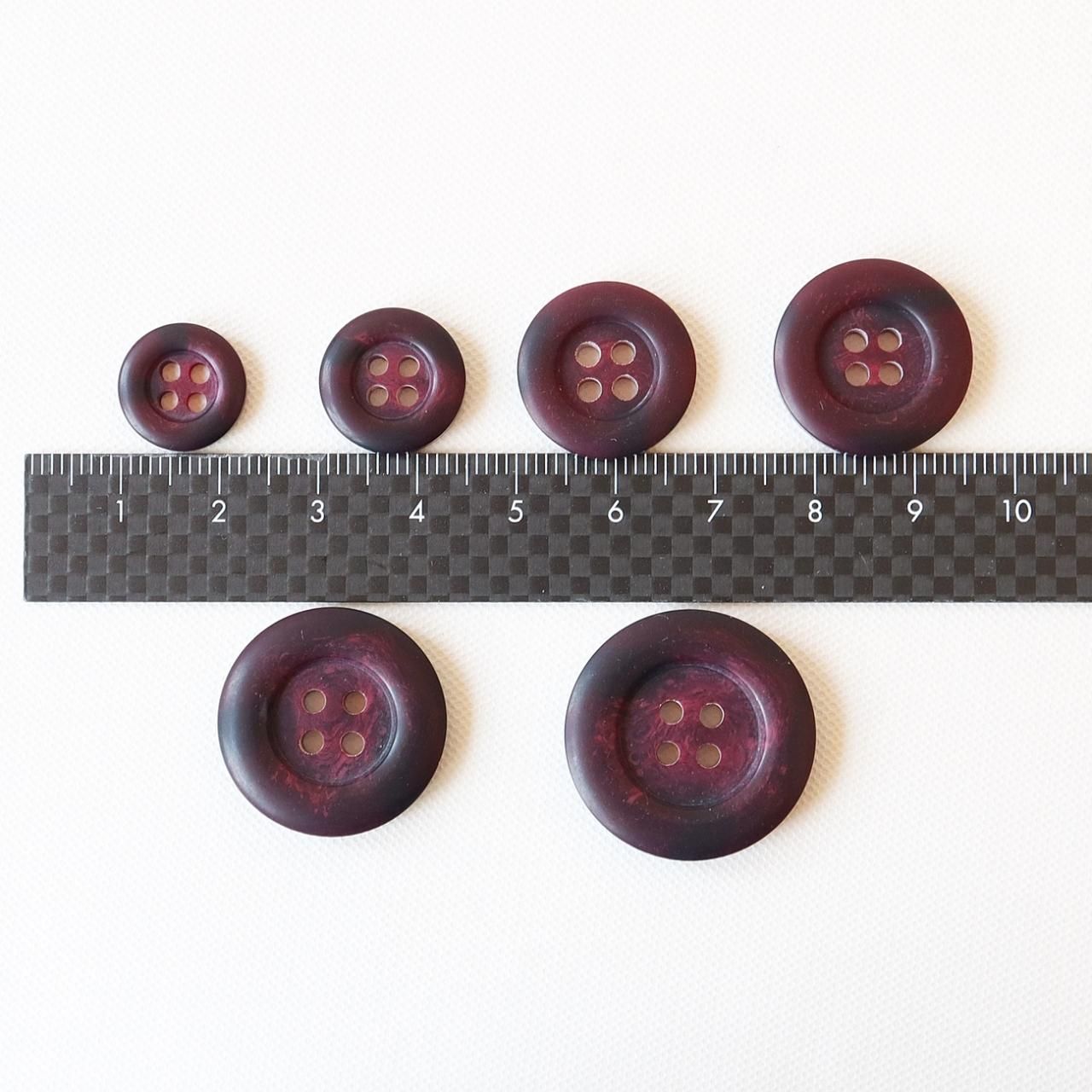 水牛調ボタン 2700 13～25mm - 「ボタンのTSUKASA」ボタン通販の