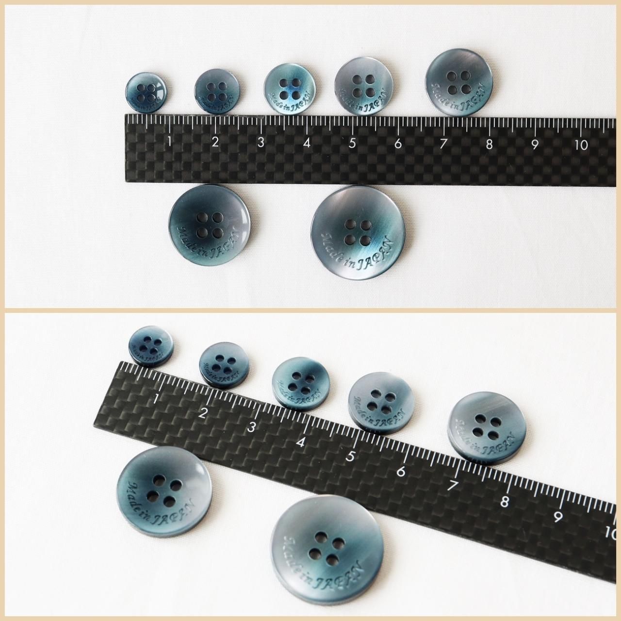 ボタン オリジナルボタン ベース品：TR-37 9～21mm - 「ボタンのTSUKASA