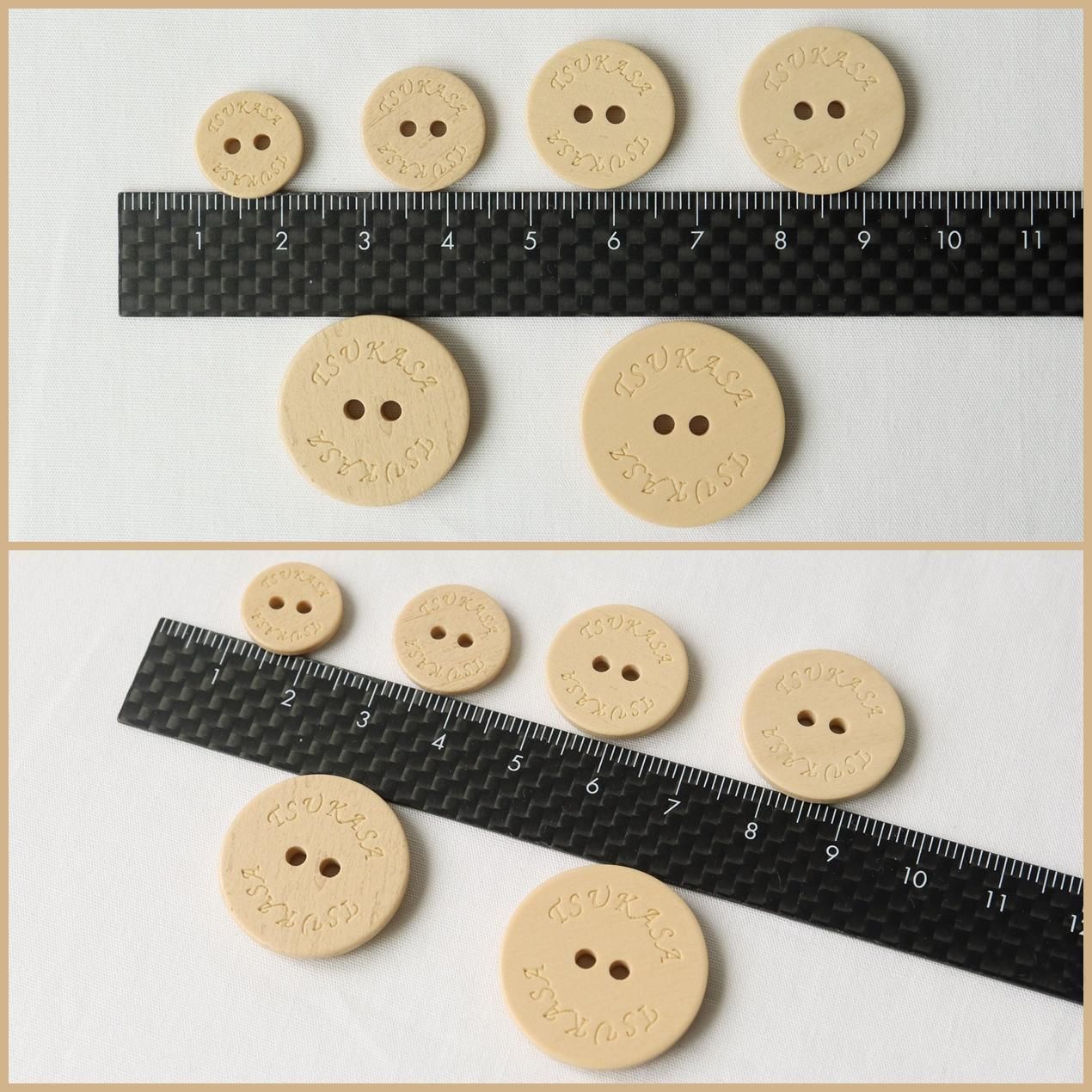 オリジナルボタン ベース品：NW-1 13～25mm - 「ボタンのTSUKASA