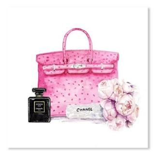 Hermes Bag With Flower