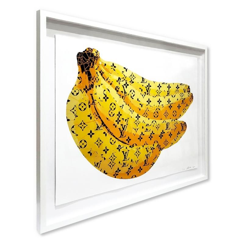 ⭐︎最終価格⭐︎ 絵画　サイン有 リトグラフ 　パリ　 ウルバン LV Banana Zing / Campbell La Pun
