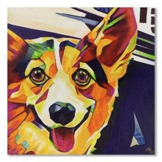 Pop Art Corgi