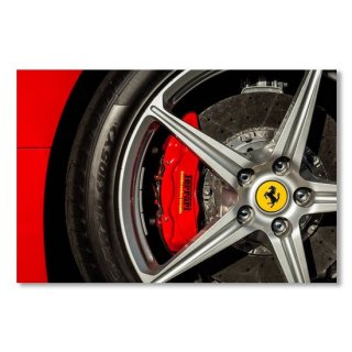 Ferrari Wheel Emblem -0496c