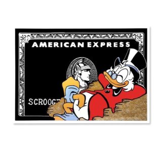 Scrooge x Black Amex custom - Named : Scrooge