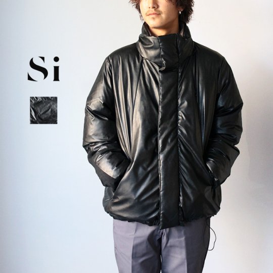 Si　LIGHT LEATHER REVERSIBLE DOWN BLOUSON products by TAION 