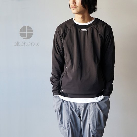 alk pheinx  Aero crewneck - BLACK