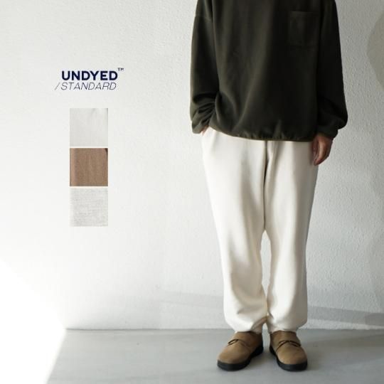 UNDYED STANDARDPV URAKE SWEAT PANTS