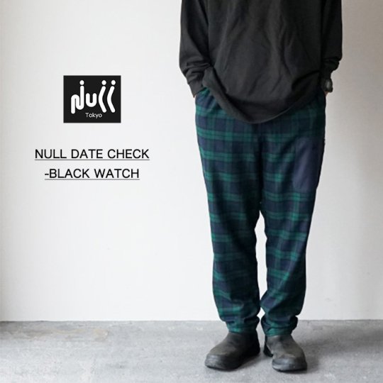 NULL TOKYO NULL DATE CHECK -BLACK WATCH