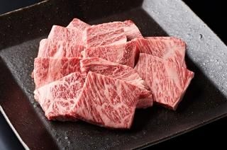 【送料無料】 福島県産黒毛和牛 【福島牛】 A-4等級 肩ロース 焼き肉用 1Kg