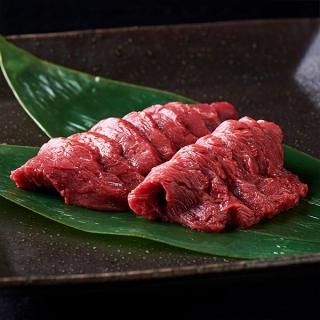 【送料無料】★会津ブランド認定★ 一番人気国産馬刺し ロース 約100g×10パック　【自家製にんにく辛子味噌付き】