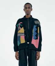 Iroquois_ABSTRACT JQ KNIT CD_BLK