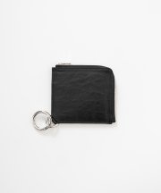 Dyneema Leather RING L ZIP WALLET