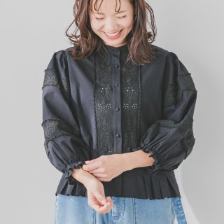 <img class='new_mark_img1' src='https://img.shop-pro.jp/img/new/icons56.gif' style='border:none;display:inline;margin:0px;padding:0px;width:auto;' />05_cotton　lace　blouse「black」