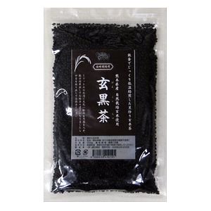農薬・肥料不使用自然栽培 黒炒り玄米『玄黒茶』  ２００g