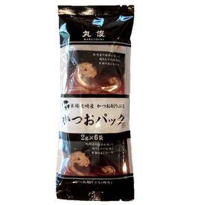 無添加 鹿児島県枕崎産　かつお削り節パック　２g×６袋
