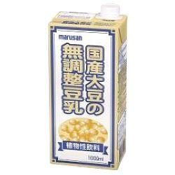 マルサン　国産大豆の無調整豆乳 １，０００ml