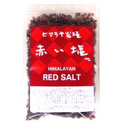 ヒマラヤの岩塩　赤い塩（粒）・詰替用　７０ｇ