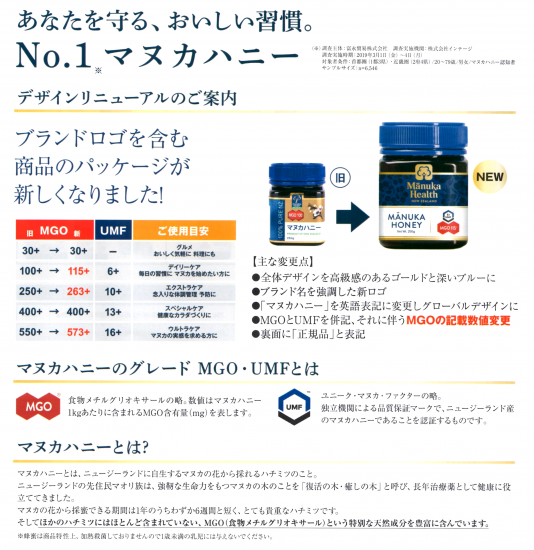 マヌカヘルス マヌカハニー Mgo115 Umf6 250g 国内正規輸入品