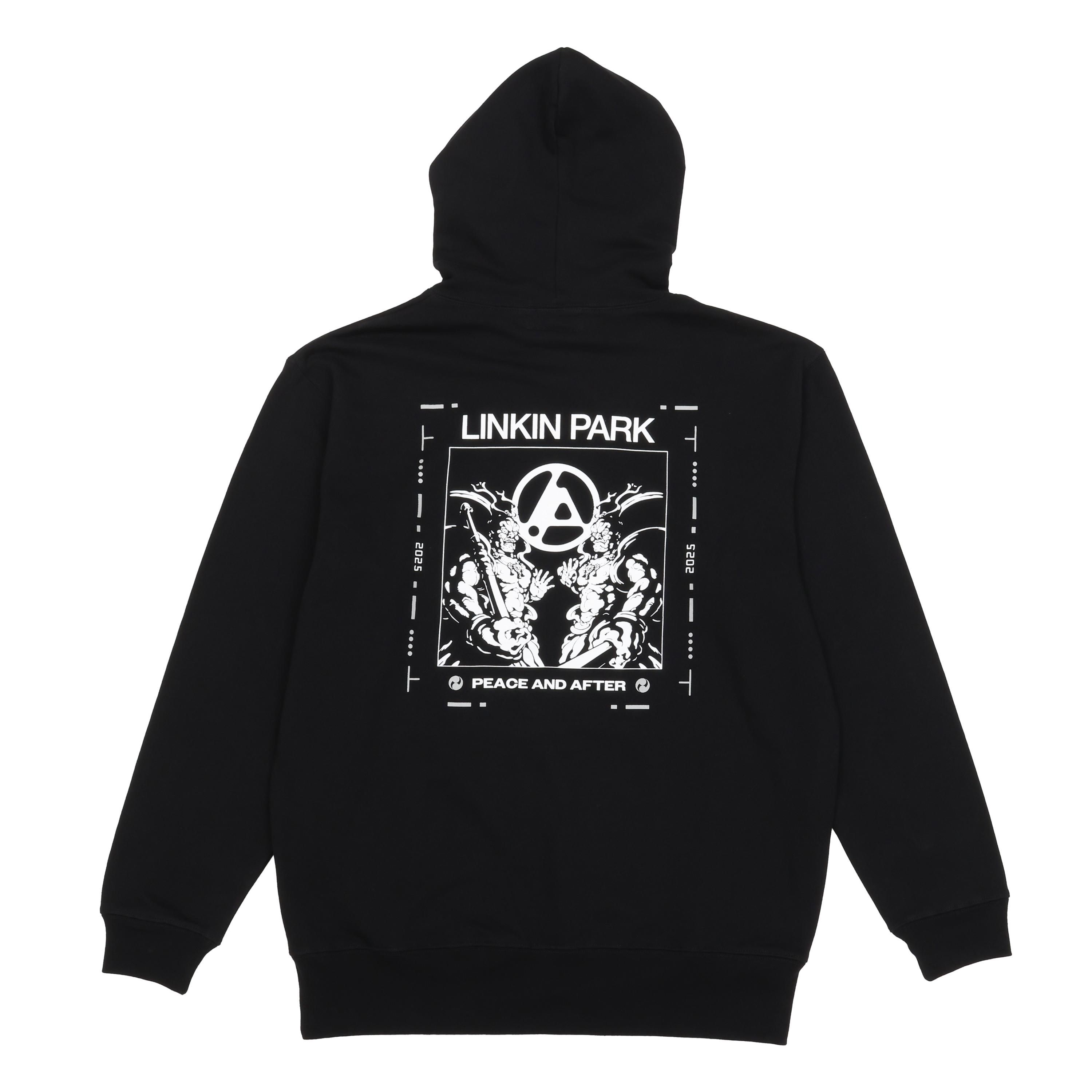 LINKIN PARK Peace and After 黒 XL ロンt PRE-ORDER 】LINKIN PARK LS SHIRT - peaceandafter