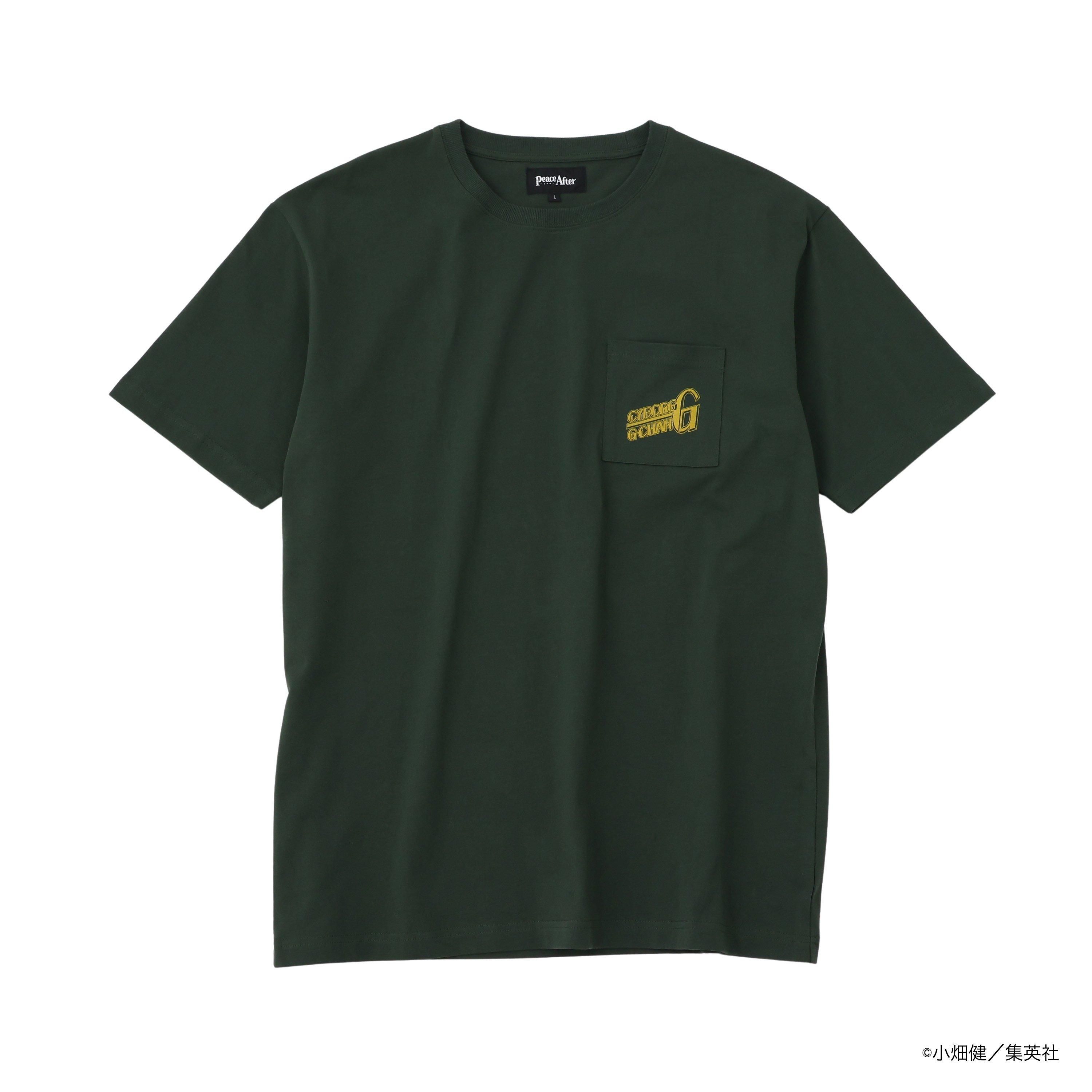 CYBORGじいちゃんG】Smash Pocket T-Shirt - peaceandafter CYBORGじいちゃんG】Smash Pocket T-Shirt - peaceandafter