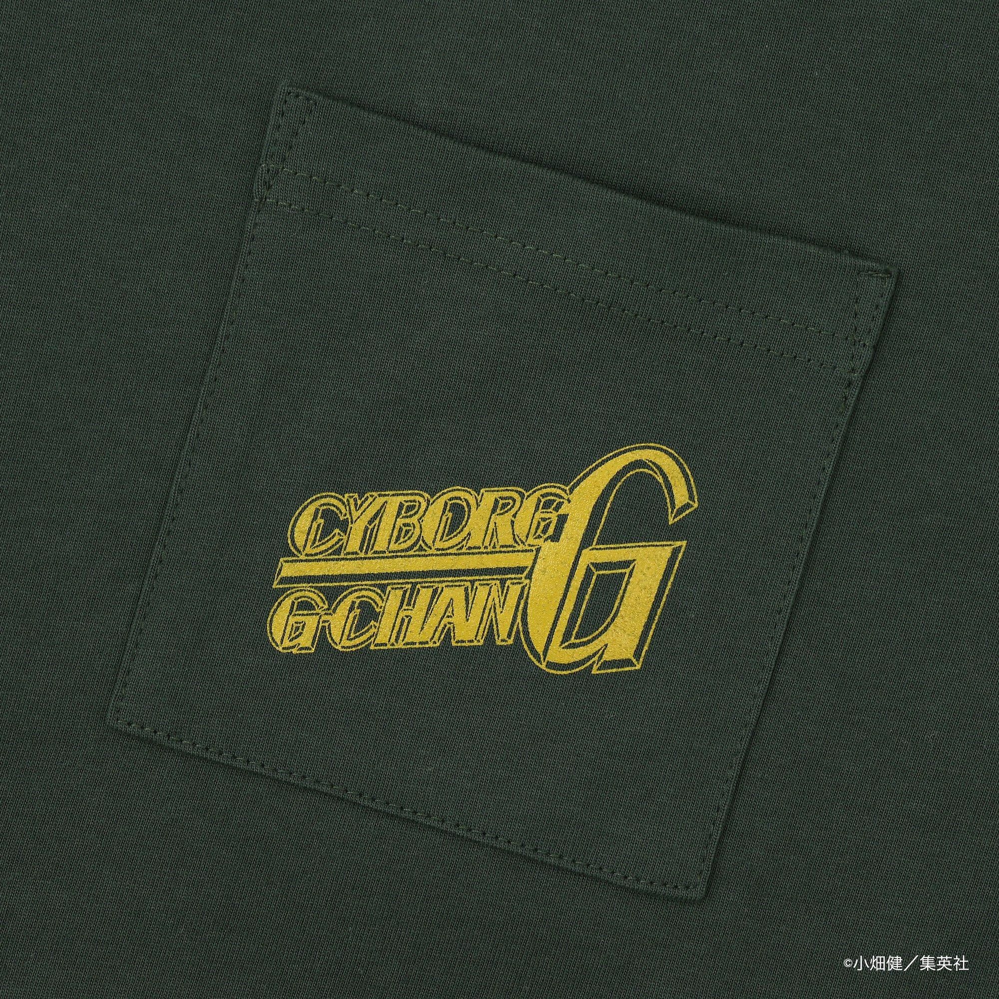 CYBORGじいちゃんG】Smash Pocket T-Shirt - peaceandafter CYBORGじいちゃんG】Smash Pocket T-Shirt - peaceandafter