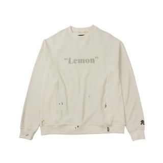 Lemon paint sweatshirts
