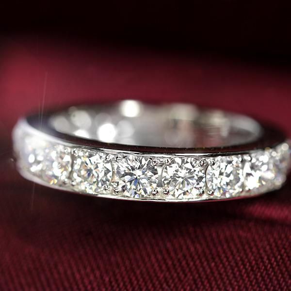 新入荷 未使用 pt950 ダイヤモンド0.10ct エタニティリング 楽天市場】☆PT950【0.5ctUP】テンダイヤモンド リング