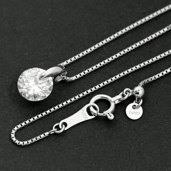 1カラット ダイヤモンド ネックレス 一粒 1.0ct 一点留 プラチナ 1カラット ダイヤモンド ネックレス 一粒 1.0ct 一点留 プラチナ