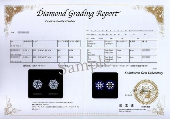 ダイヤモンド ピアス1.0ct 0.5×0.5ct Pt900 ハートアンドキューピット