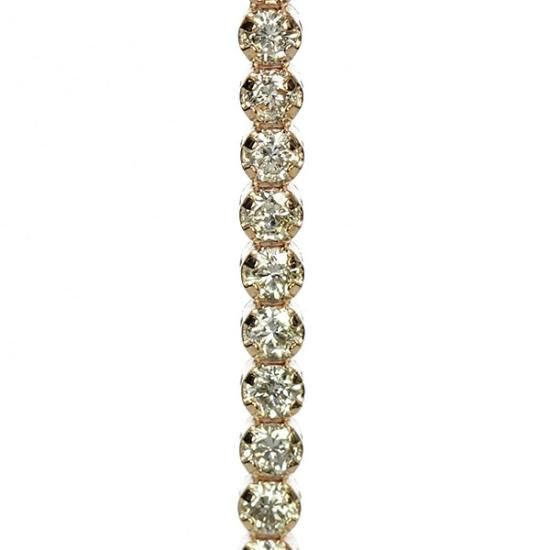 ダイヤモンド ピアス ラインピアス ロングピアス K18 ピンク ダイヤモンド ピアス ラインピアス ロングピアス K18 ピンク