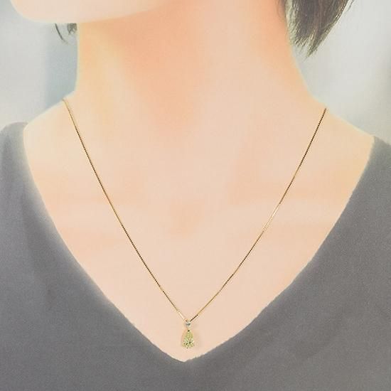 1カラット ダイヤモンド ネックレス K18 イエローゴールド ペア 1カラット ダイヤモンド ネックレス K18 イエローゴールド ペア